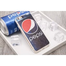 iPhone 6 6s 4.7 - Matte TPU Soft Protective Phone Cover Case - Classic Pepsi